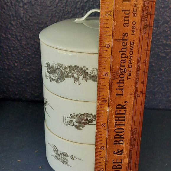 Fukagawa For Tiffany Dragon Sushi Set - Picture 9 of 9